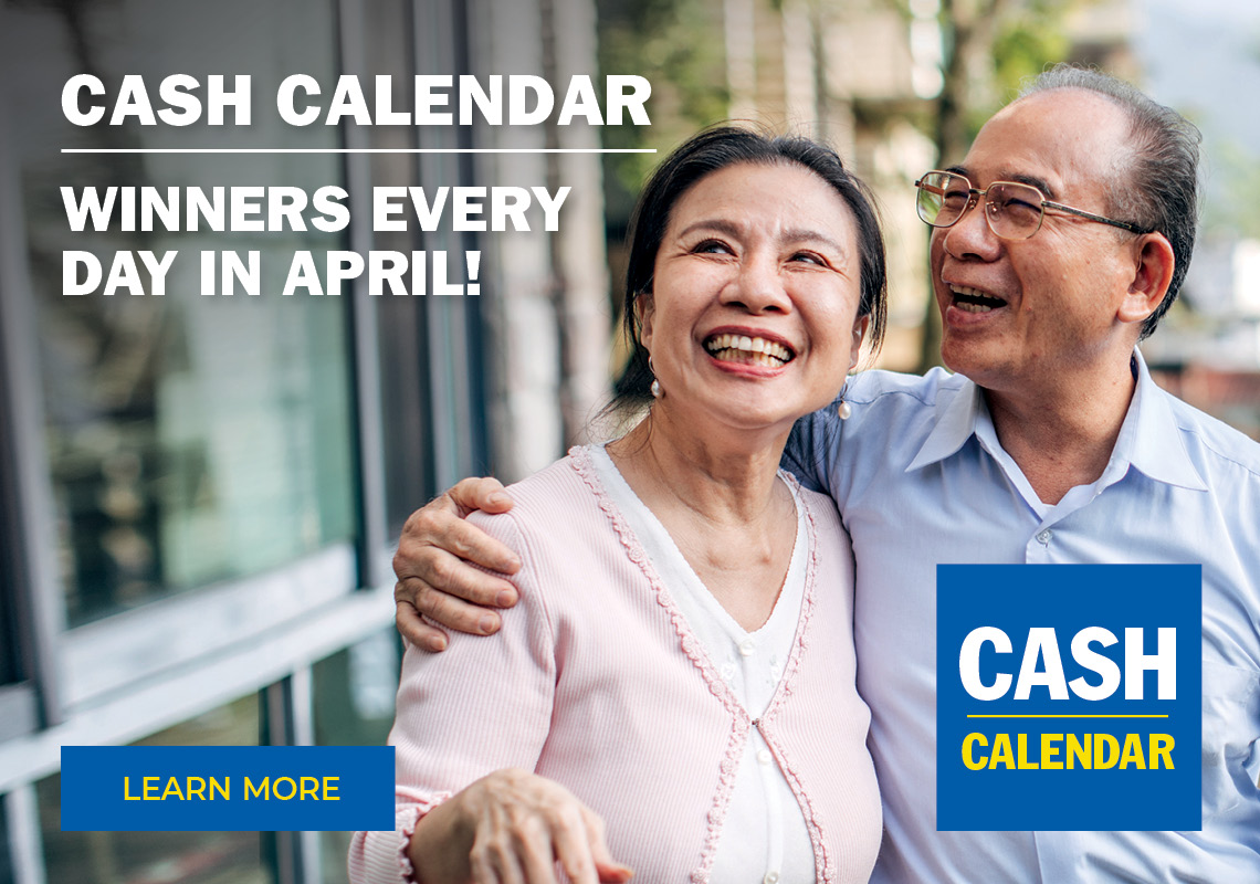 SickKids Lottery Cash Calendar - Winners every day in April!